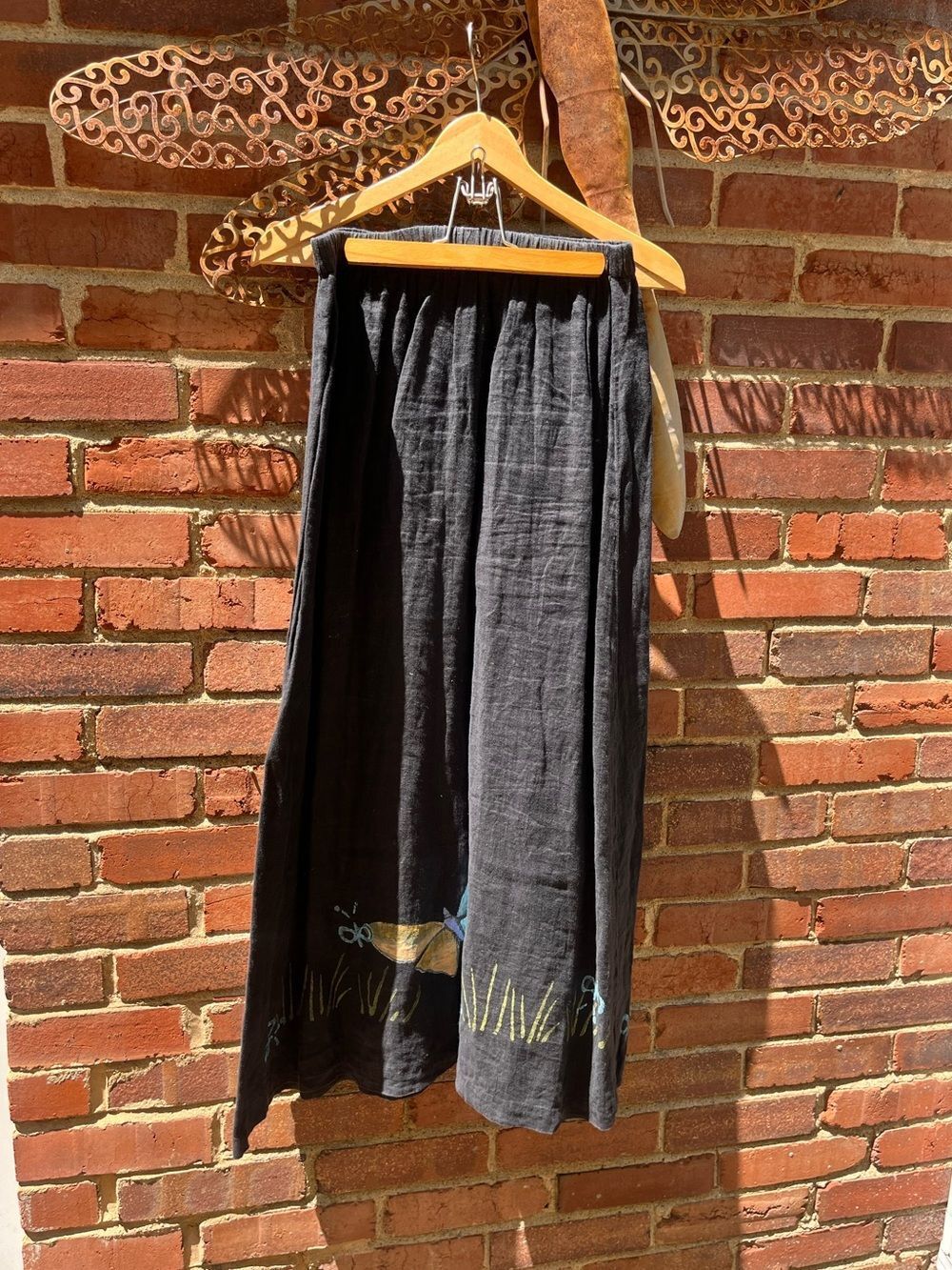 Blue Fish Hand-painted Linen Set - Picture 5 of 12